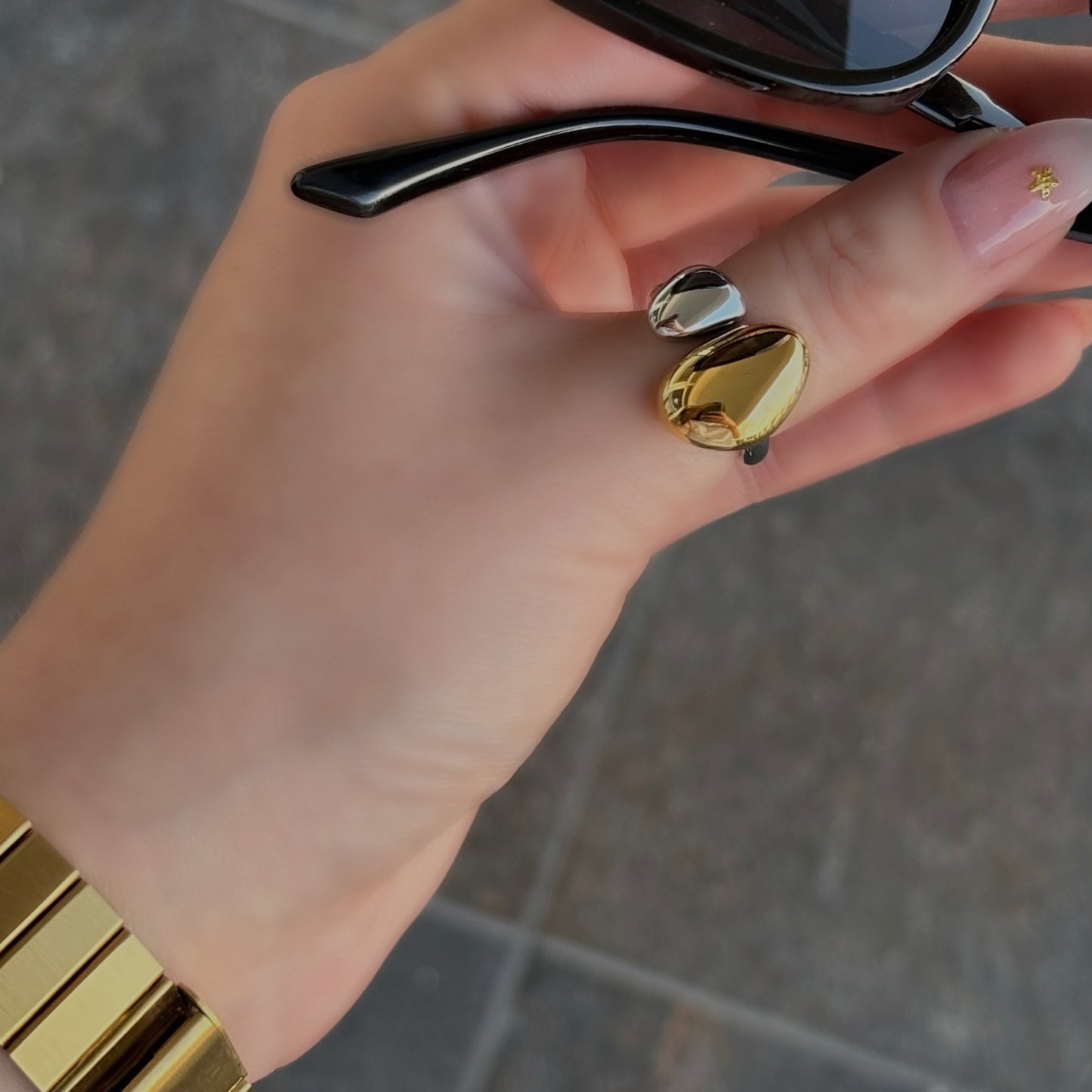 Anillo 2 gotas