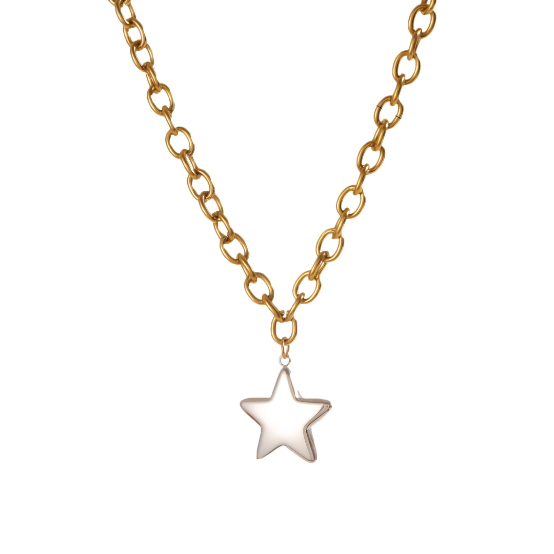 Collar chunky estrella