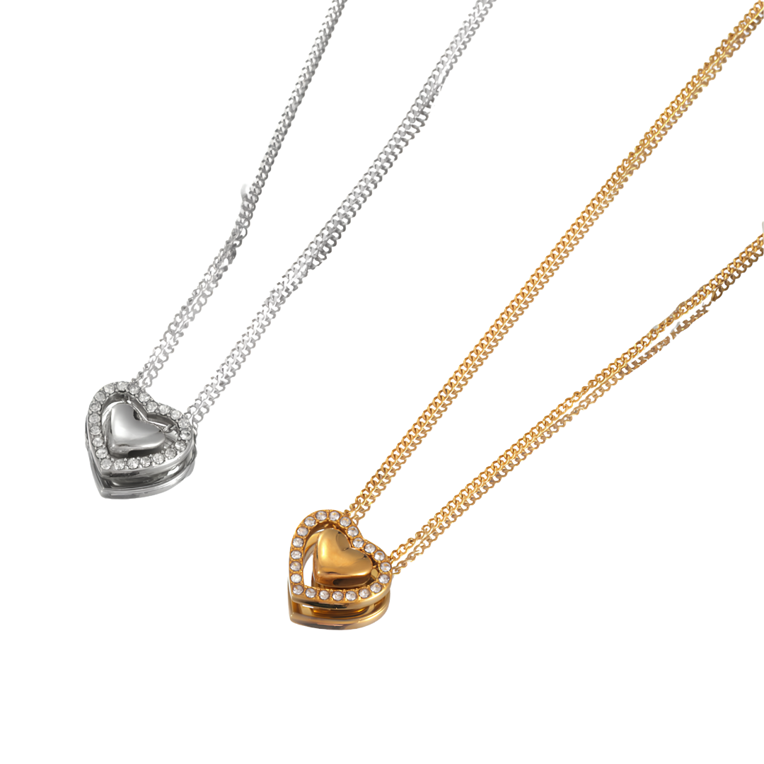 Collar mini corazon