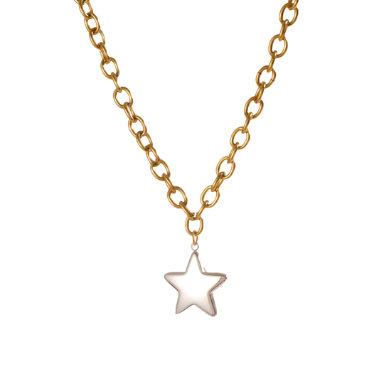 Collar chunky estrella
