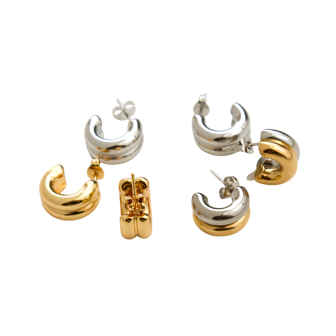 Aretes C dobles